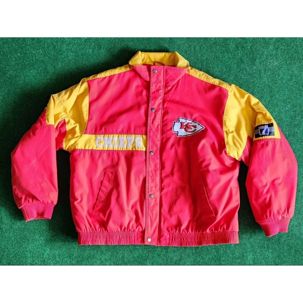 Vintage Logo 7 Kansas City Chiefs Red  Men SIZE XL